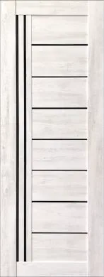 Модель VDL-101 ПВХ (VoronDoors) (вид снаружи)