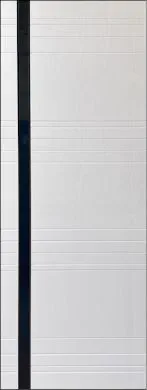 Модель VDM-45 ПВХ Щитовая (VoronDoors) (вид снаружи)